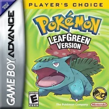 Pokemon Leaf Green Rom for GBA Emulators